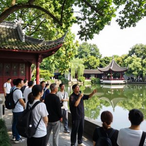 讲解声被杂音 “淹没”