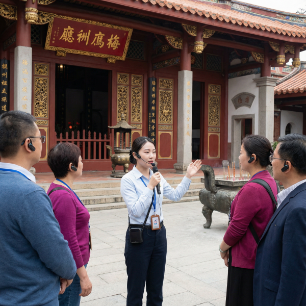 导游讲解一对多