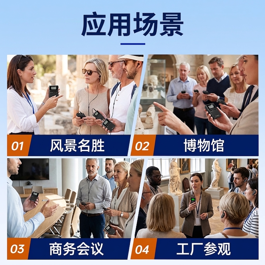 008A单向讲解器的应用场景