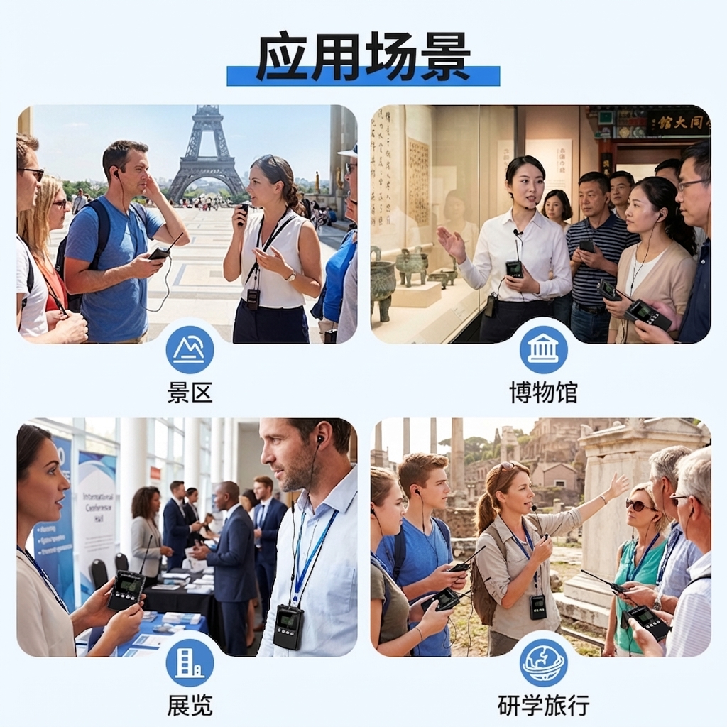 008B双向讲解器的应用场景