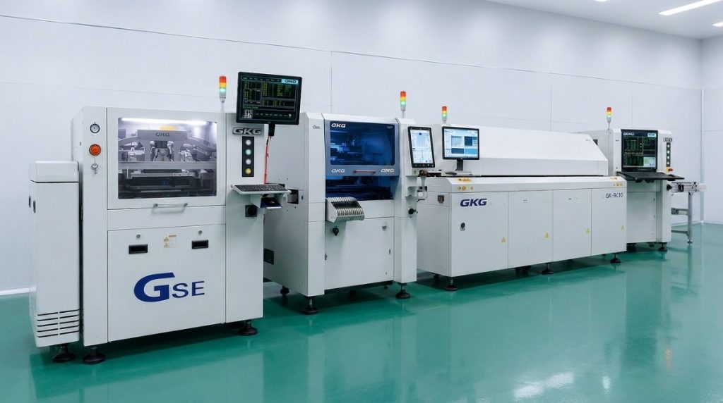 现代化 SMT 贴片工厂