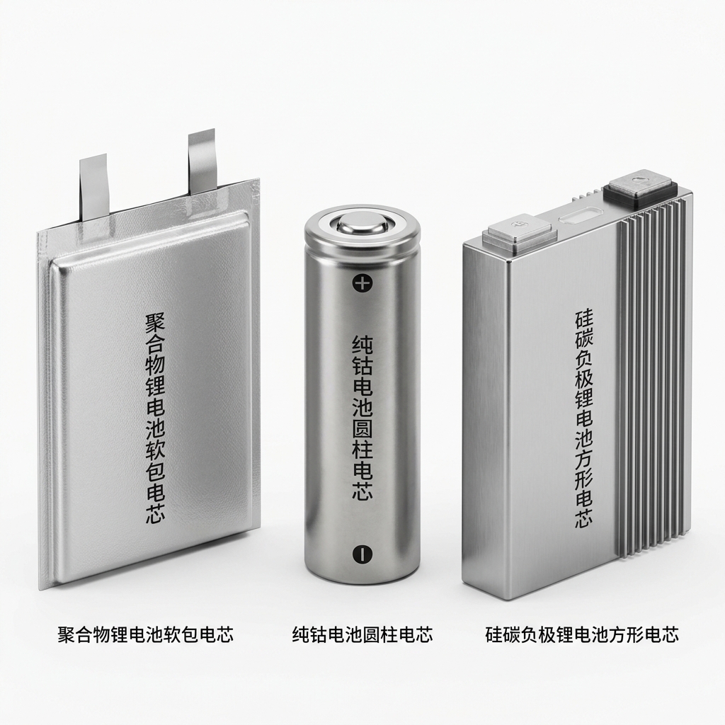 高能量密度电芯 聚合物锂电池 纯钴电池 硅碳负极锂电池